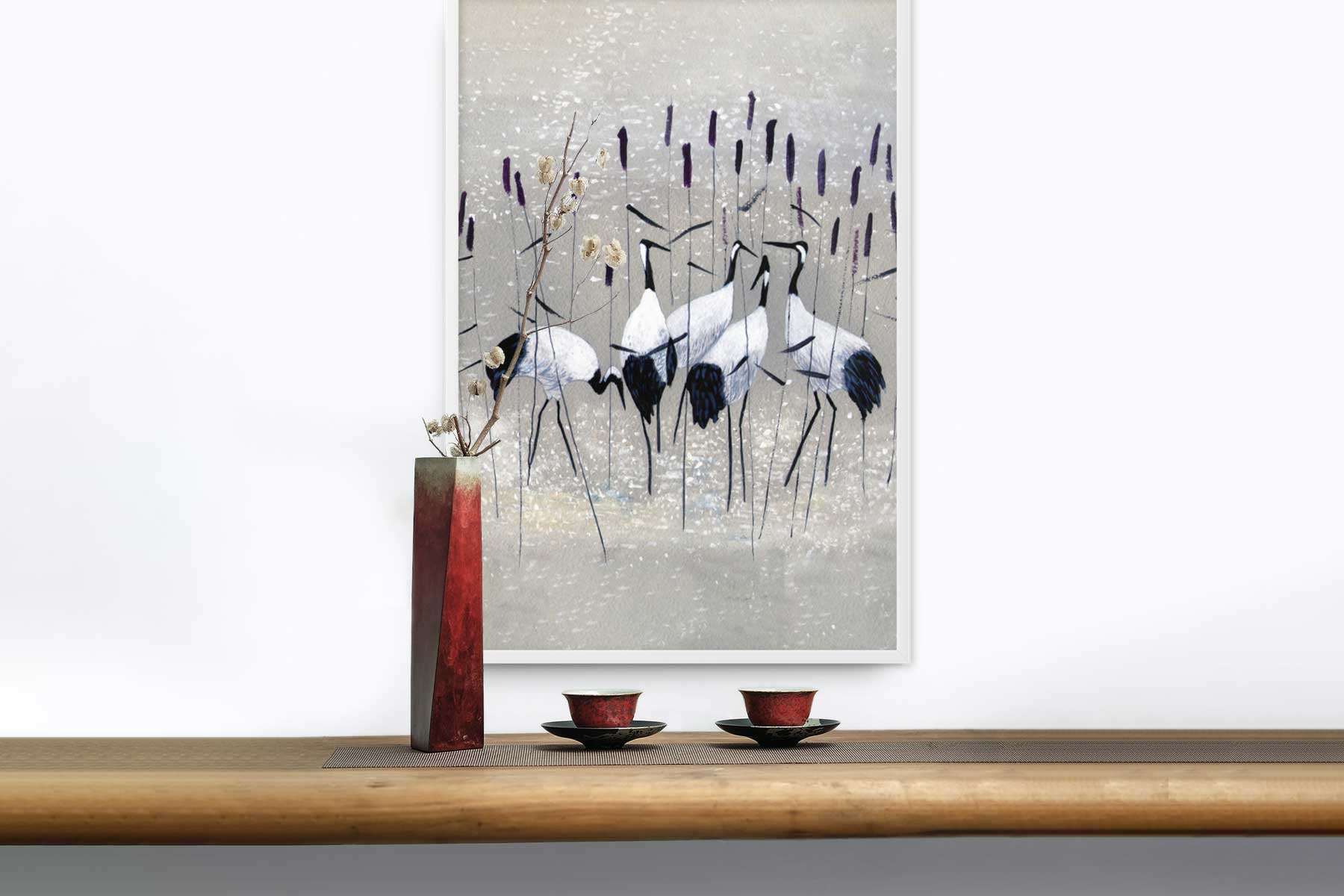 Vogel Poster & Wandbilder Wohnzimmer – artlia für