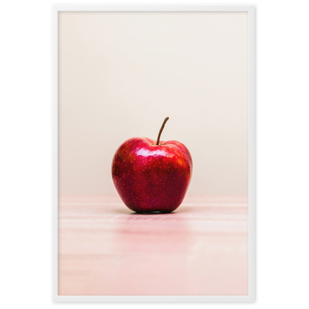 Red Apple - Poster | artlia – ARTLIA