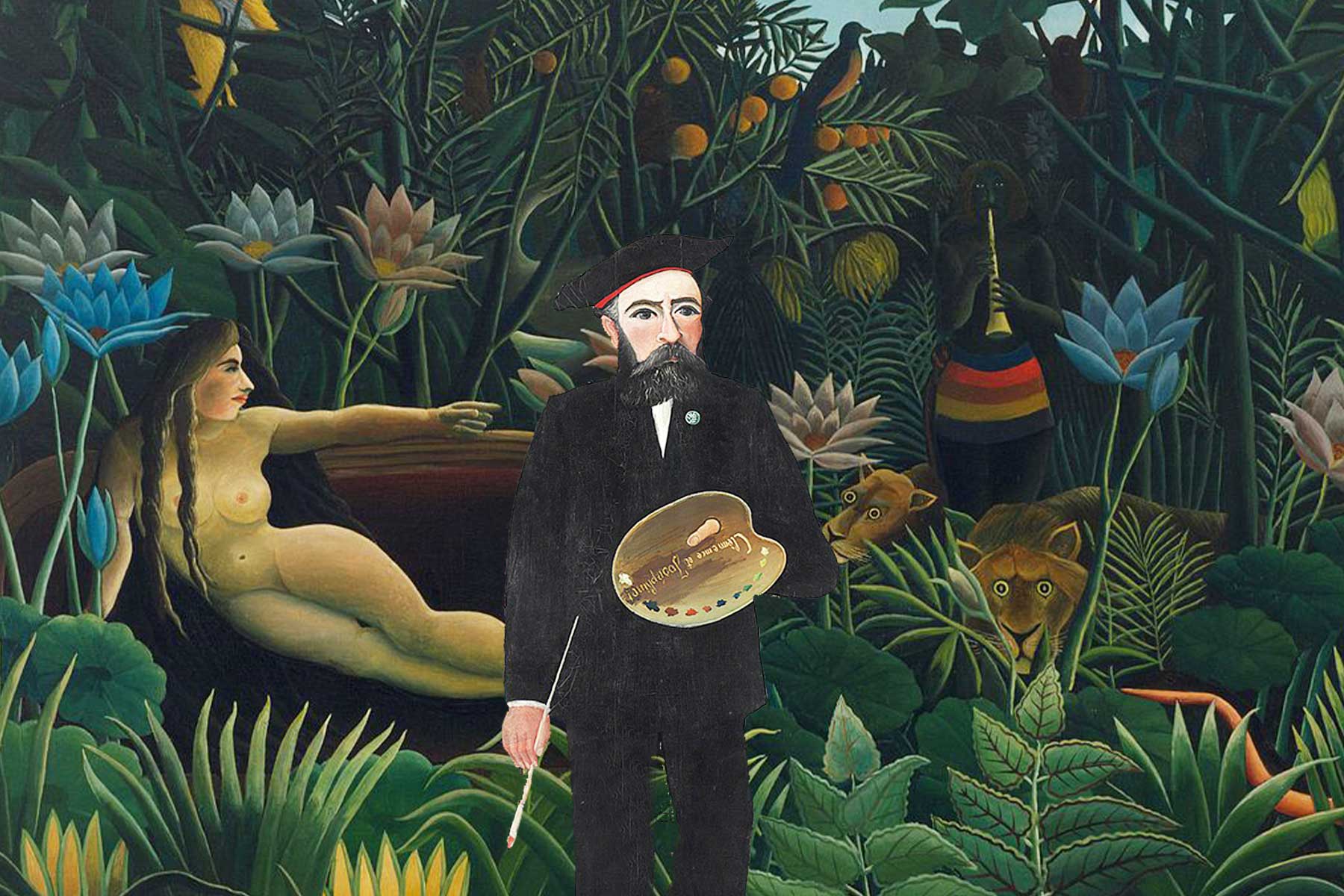 Henri Rousseau Paintings Henri Rousseau Jungle Art Prints – Set Of 3