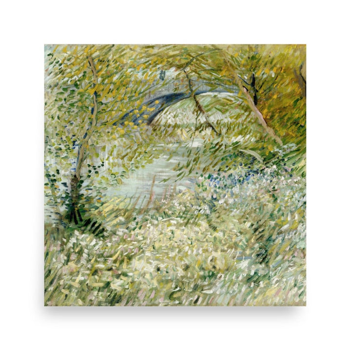 Vincent_van_Gogh_River_Bank_in_Springtime_1961_artlia_poster