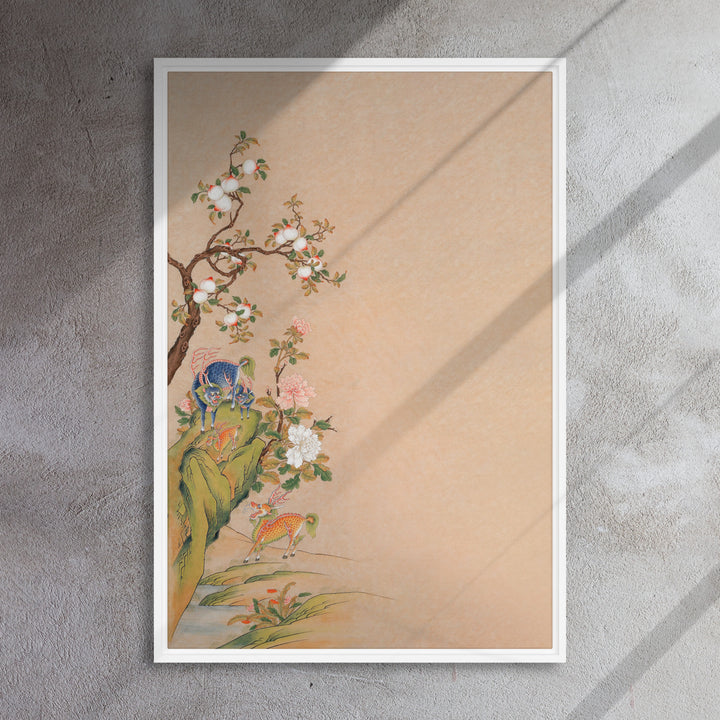 Leinwand - Phantastische Tierwesen des Glücks und der Harmonie - links