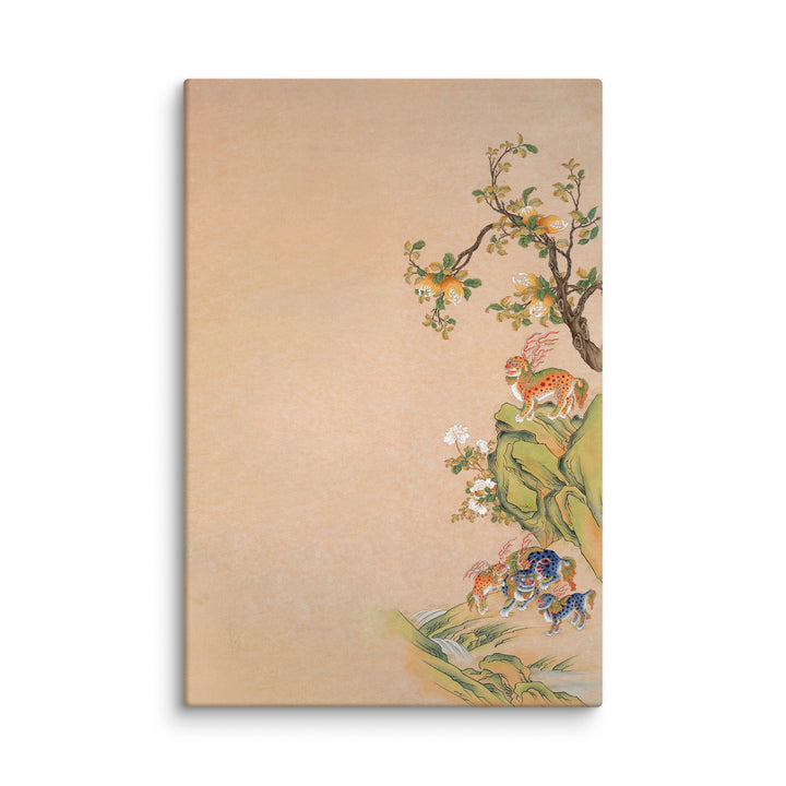 Leinwand - Phantastische Tierwesen des Glücks und der Harmonie - rechts