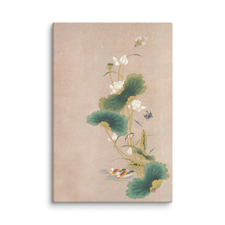 canvas-Lotosblueten-mit-Voegeln-Seungmin-yoon-artlia-in_24x36_bd19a8d3-6c7e-447f-9502-fe6cce9f9034