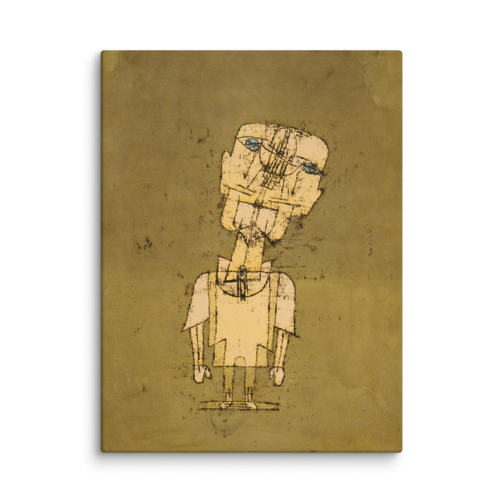Leinwand - Paul Klee, Gespenst eines Genies Ghost of a Genius