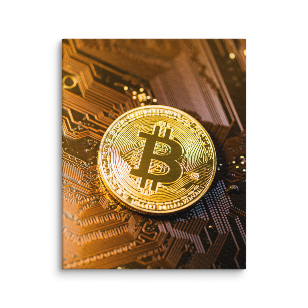 Leinwand - Bitcoin Gold