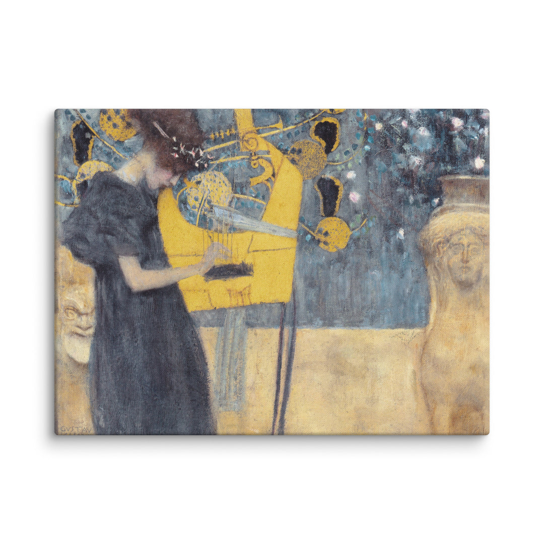 Leinwand - Gustav Klimt, Die Musik