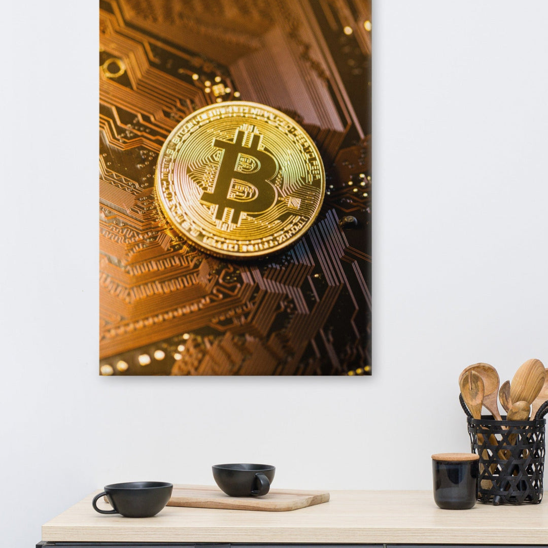 Leinwand - Bitcoin Gold