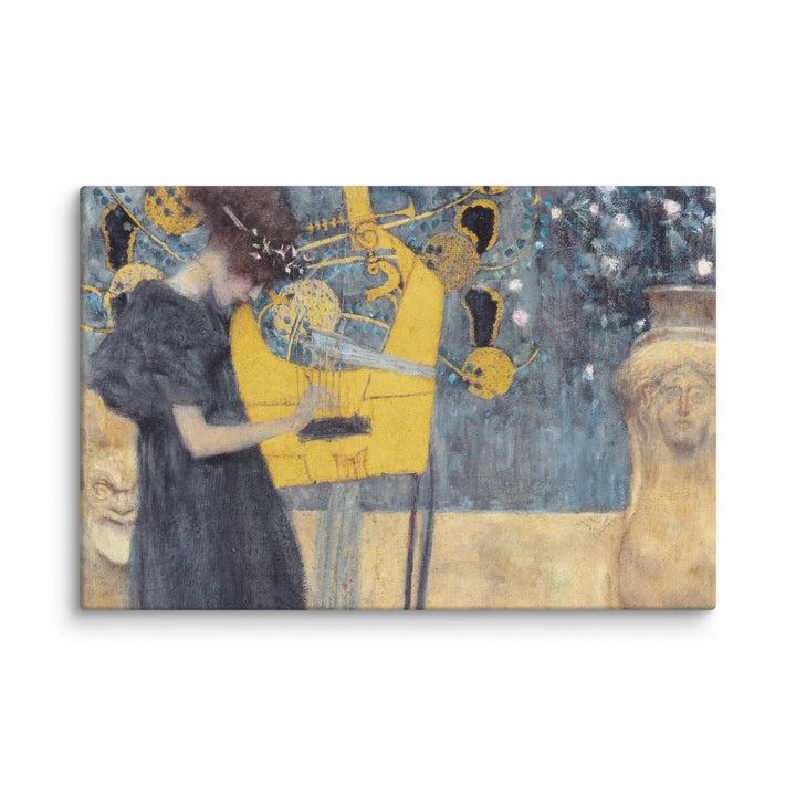 Canvas - Gustav Klimt, The Music