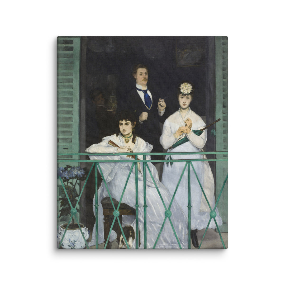 Leinwand - Édouard Manet, Der Balkon