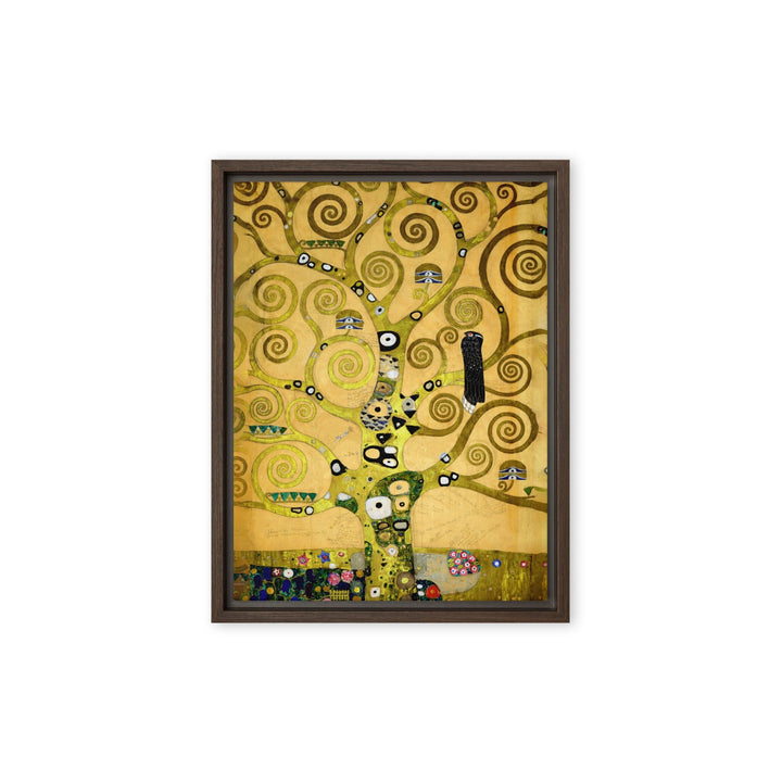 Canvas - Gustav Klimt, der Lebensbaum artlia Braun / 12″×16″ artlia