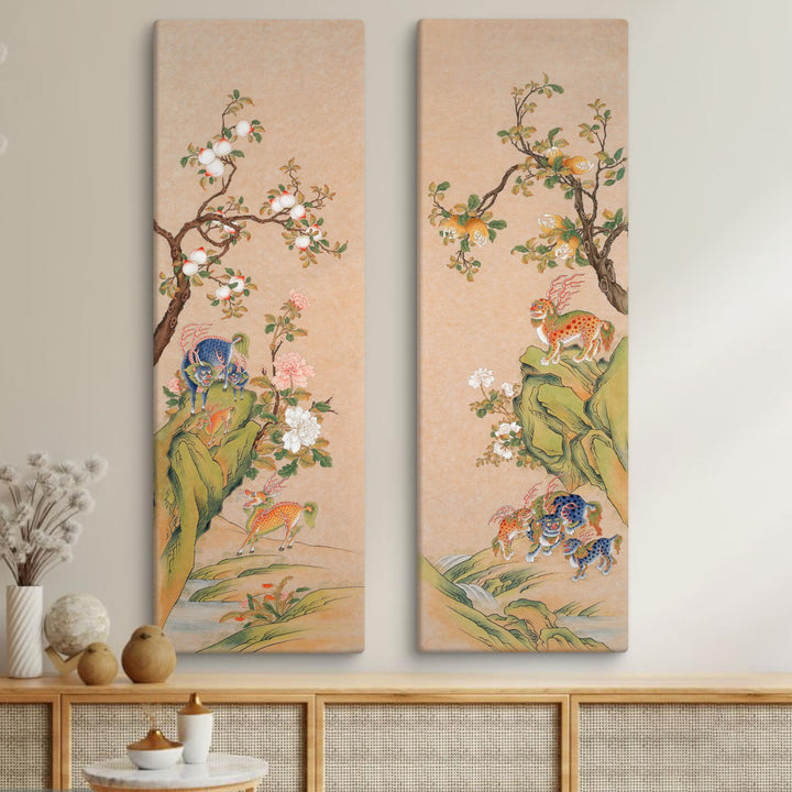 canvas-phantastische-tierwesen-des-gluecks-und-der-harmonie