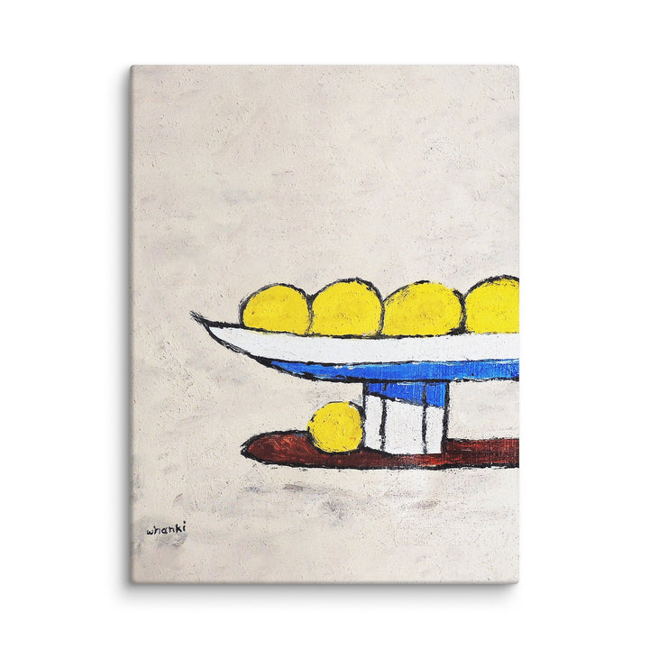 canvas-whanki-kim-zitronen-auf-tablett-lemons-on-a-tray