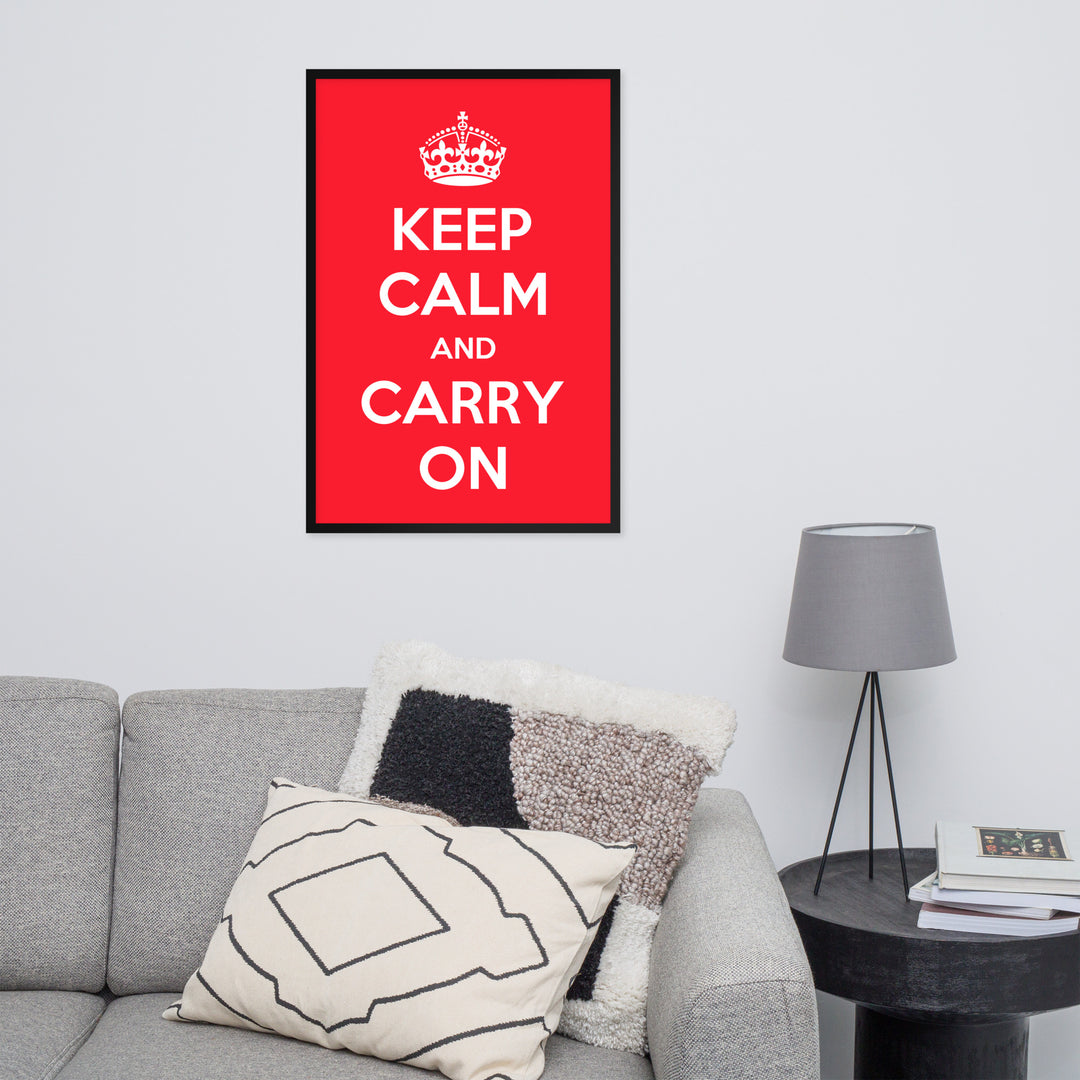 Poster - Keep Calm and Carry on