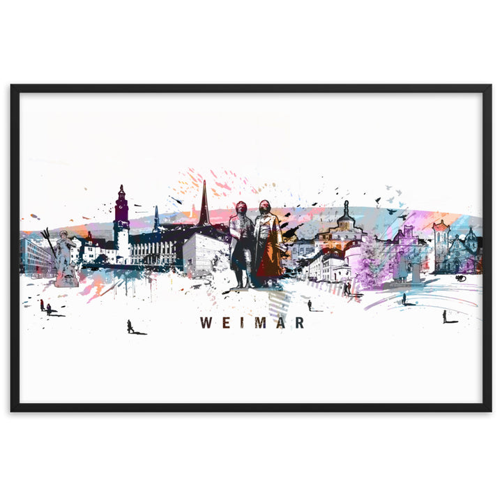Poster - Skyline Weimar