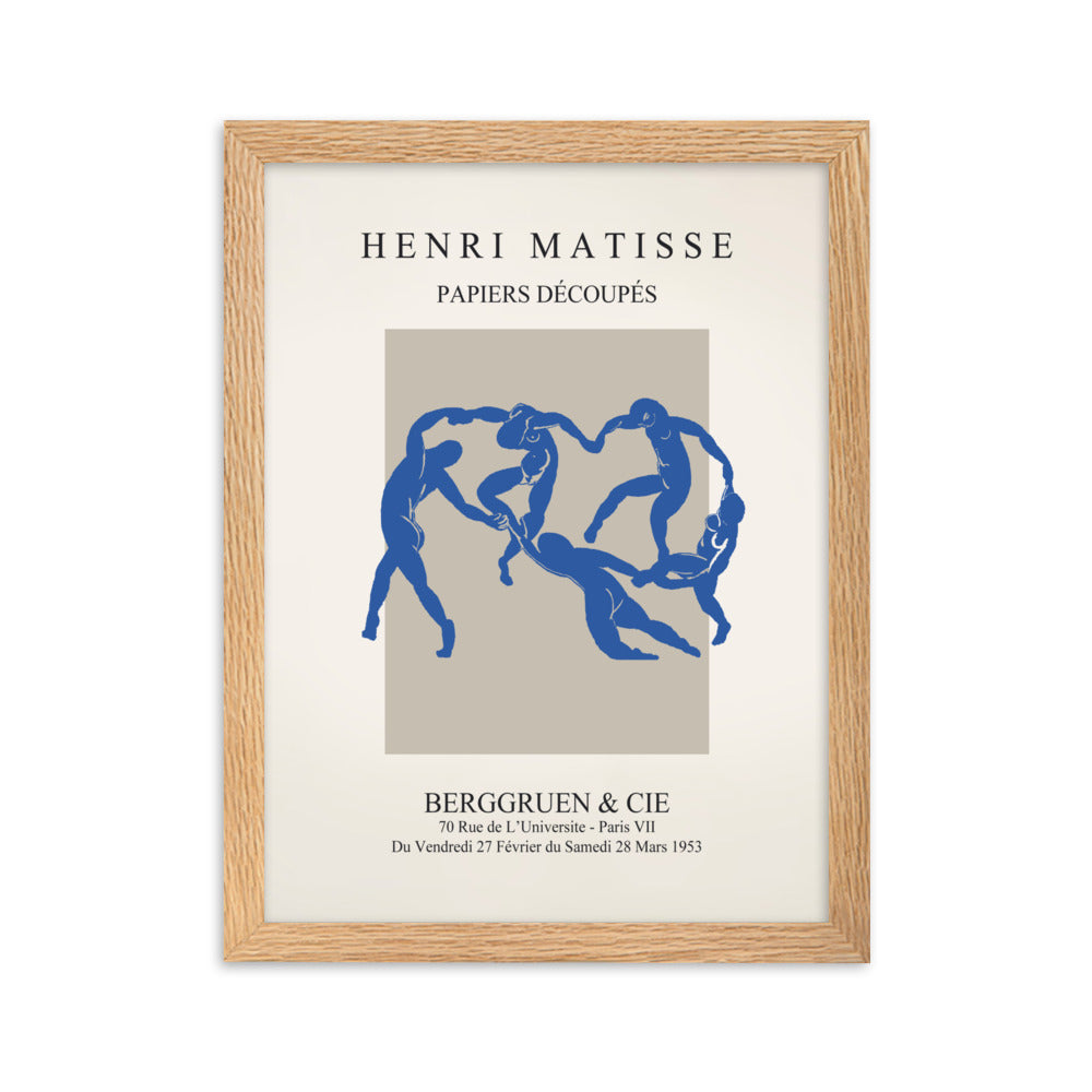 Poster - Henri Matisse, Blue Dance