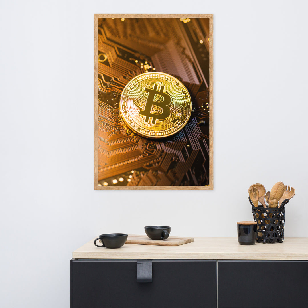 Affiche - Bitcoin Gold