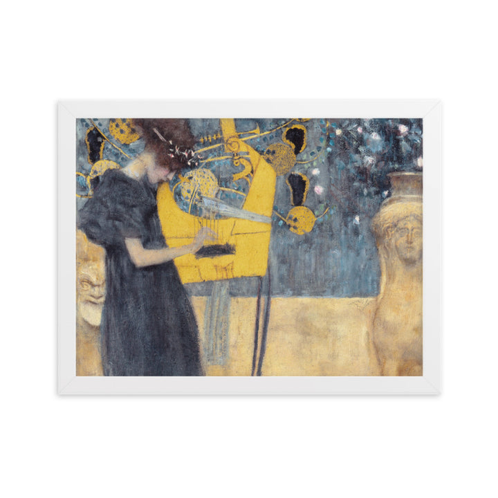 Poster - Gustav Klimt, The Music