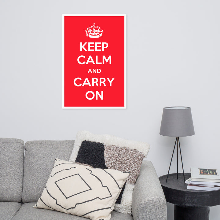 Poster - Keep Calm and Carry on