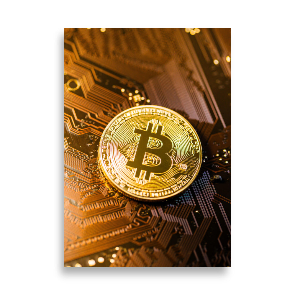 Affiche - Bitcoin Gold