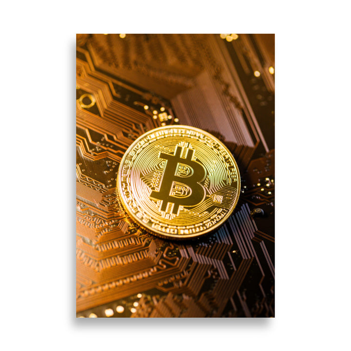 Affiche - Bitcoin Gold