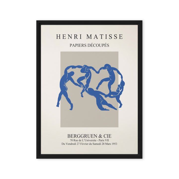 Leinwand - Henri Matisse, Papier Découpés blauer Tanz
