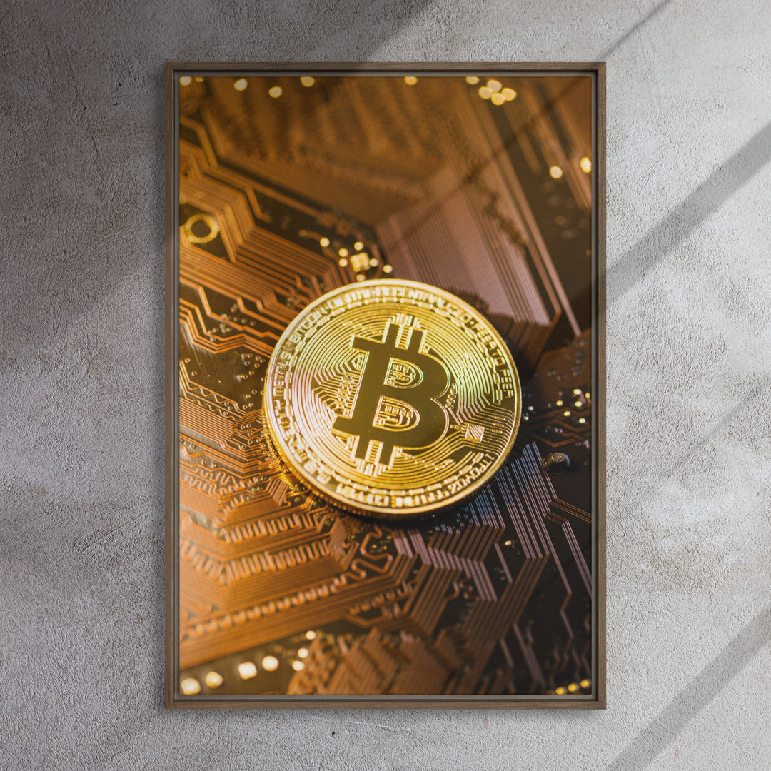 Leinwand - Bitcoin Gold