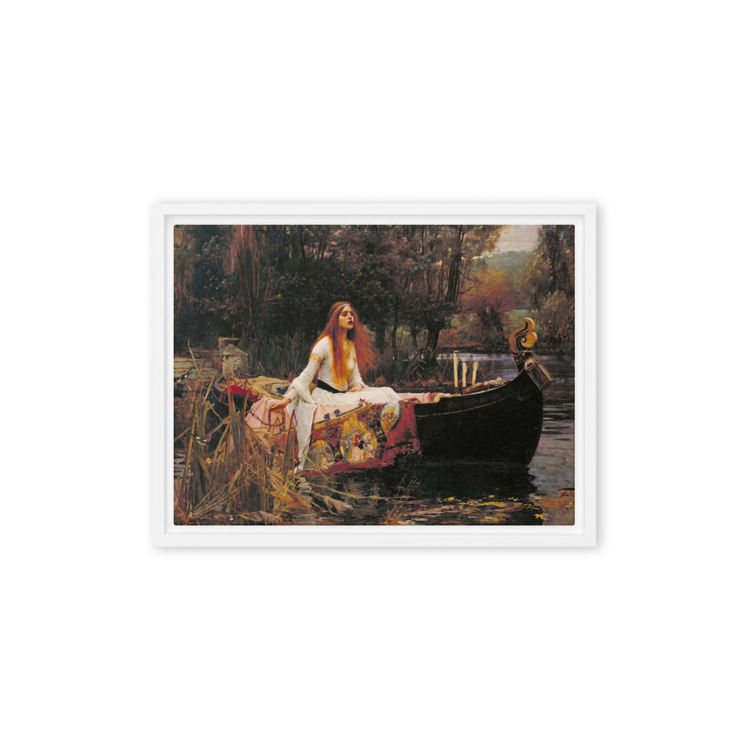 Leinwand - John William Waterhouse, Die Dame von Shalott