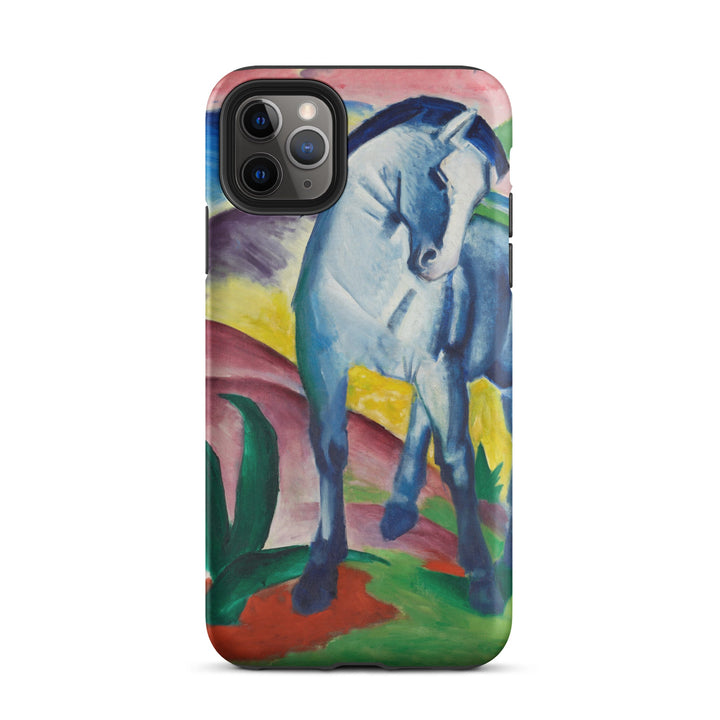 Hardcase iPhone® Handyhülle - Franz Marc, Blaues Pferd I iPhone 11 Pro Max artlia