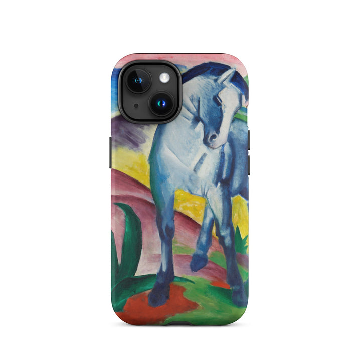 Hardcase iPhone® Handyhülle - Franz Marc, Blaues Pferd I iPhone 15 artlia