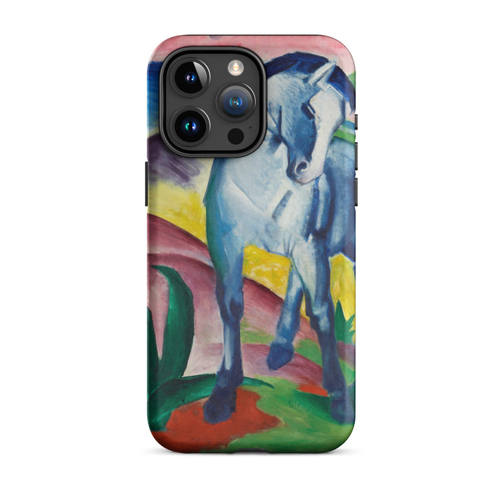 Hardcase iPhone® Handyhülle - Franz Marc, Blaues Pferd I iPhone 15 Pro Max artlia