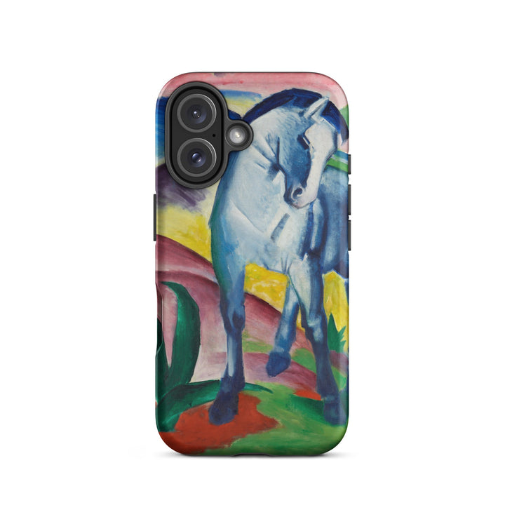 Hardcase iPhone® Handyhülle - Franz Marc, Blaues Pferd I iPhone 16 artlia