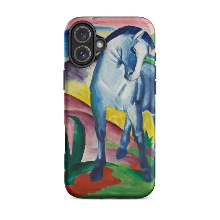 Hardcase iPhone® Handyhülle - Franz Marc, Blaues Pferd I iPhone 16 Plus artlia