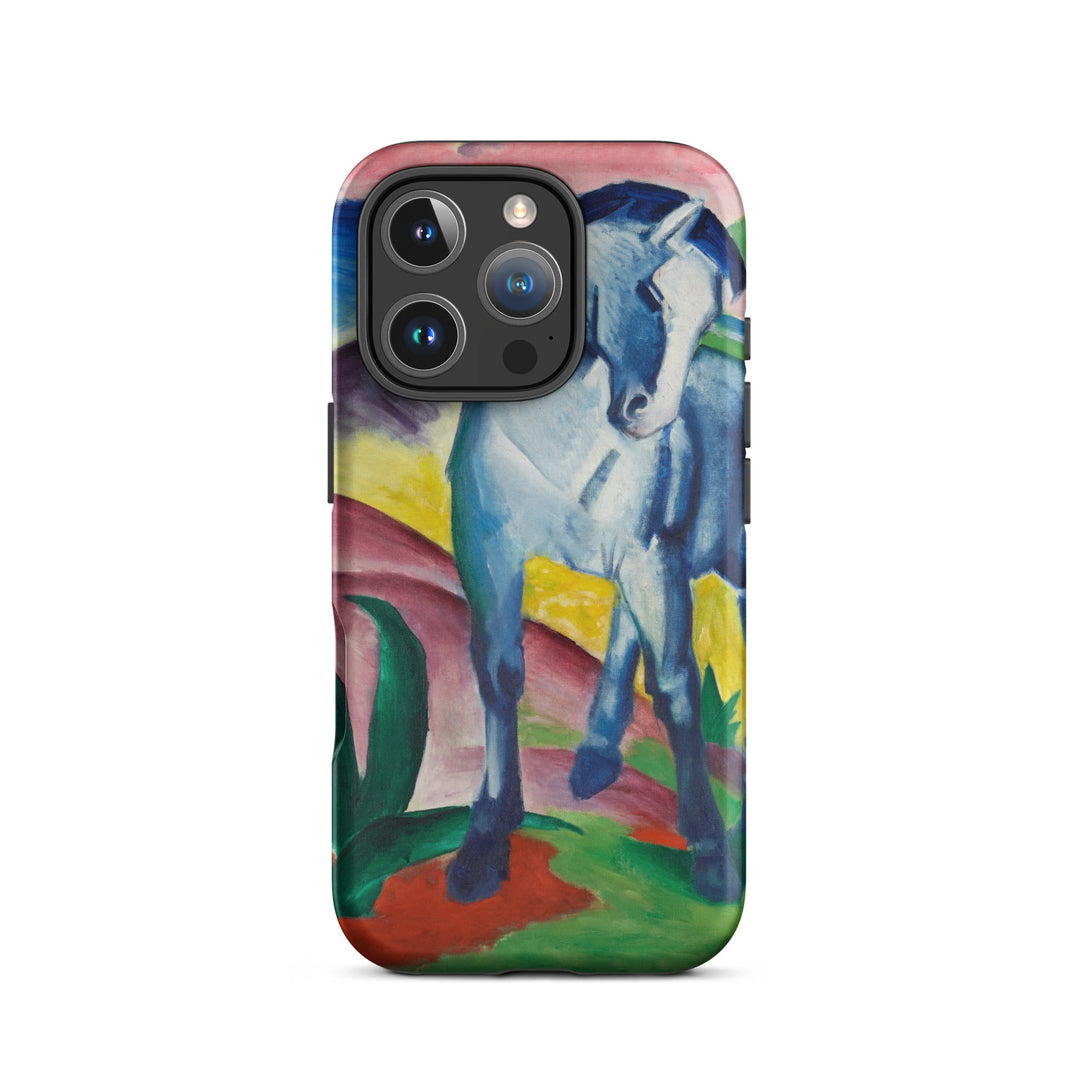 Hardcase iPhone® Handyhülle - Franz Marc, Blaues Pferd I iPhone 16 Pro artlia