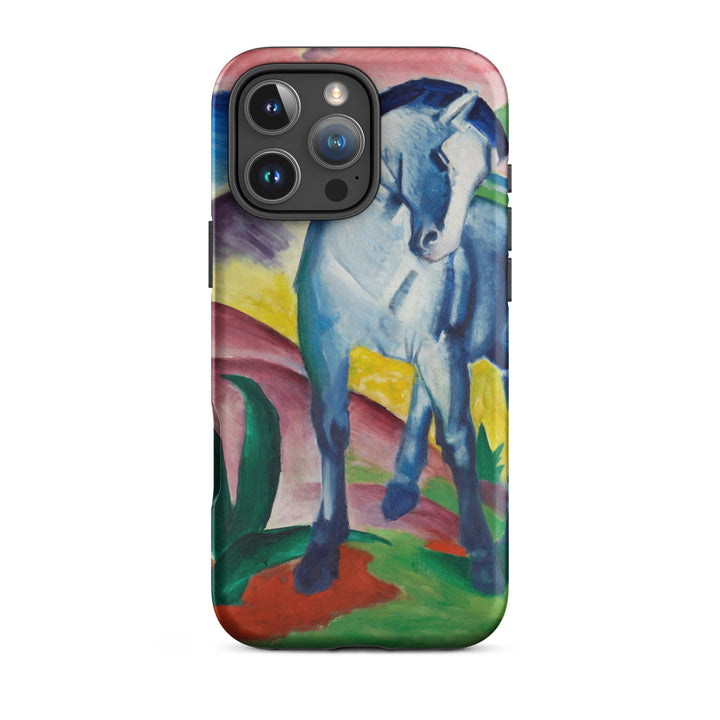 Hardcase iPhone® Handyhülle - Franz Marc, Blaues Pferd I iPhone 16 Pro Max artlia