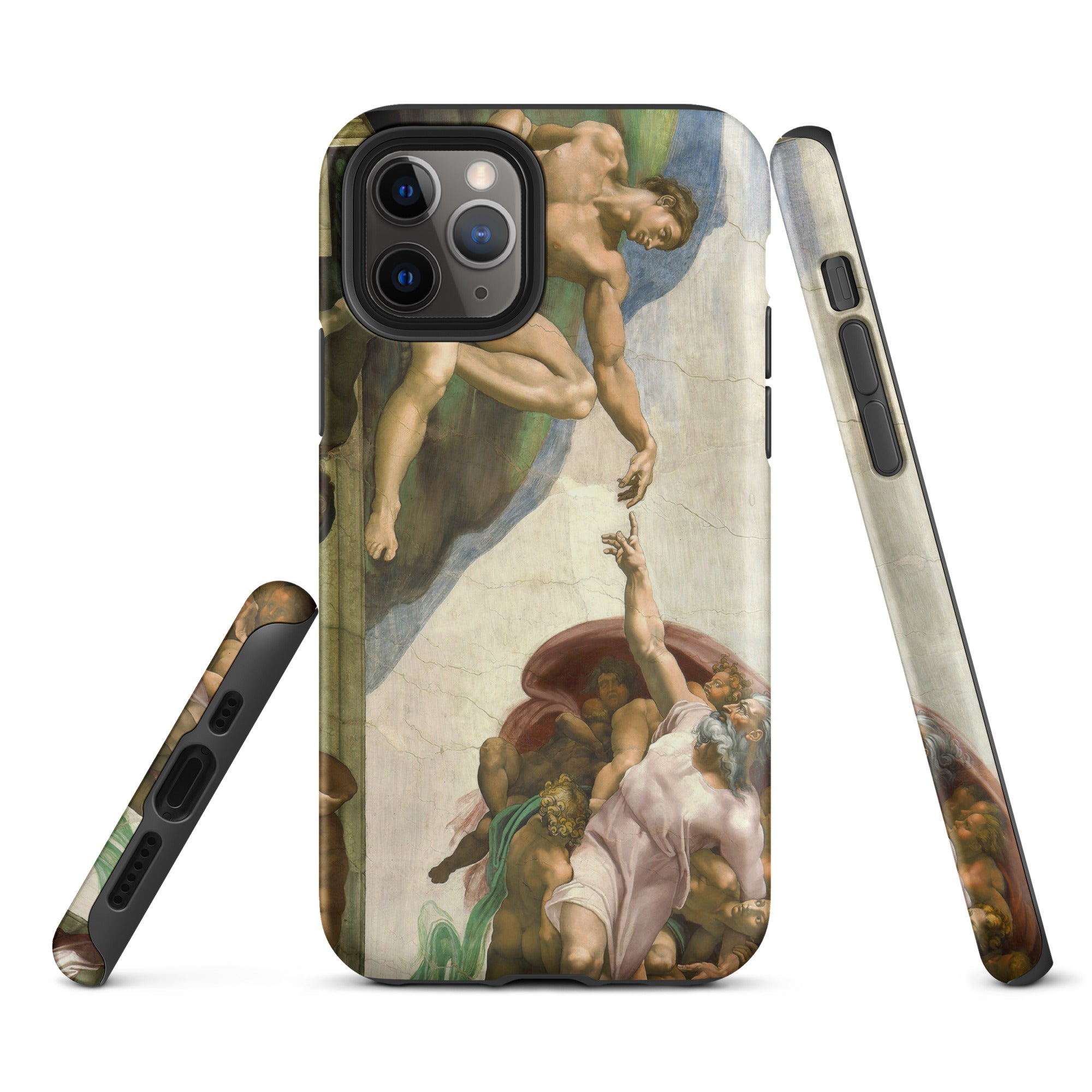 Hardcase iPhone® mobile phone case - Michelangelo, Creation of Adam