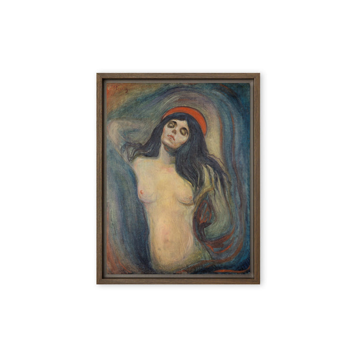 Leinwand - Edvard Munch, Madonna Braun / 31x41 cm (12″×16″) artlia