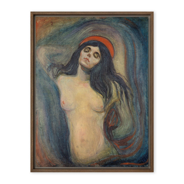 Leinwand - Edvard Munch, Madonna Braun / 46x61 cm (18″×24″) artlia