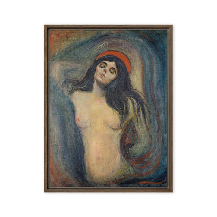 Leinwand - Edvard Munch, Madonna Braun / 61x81 cm (24″×32″) artlia