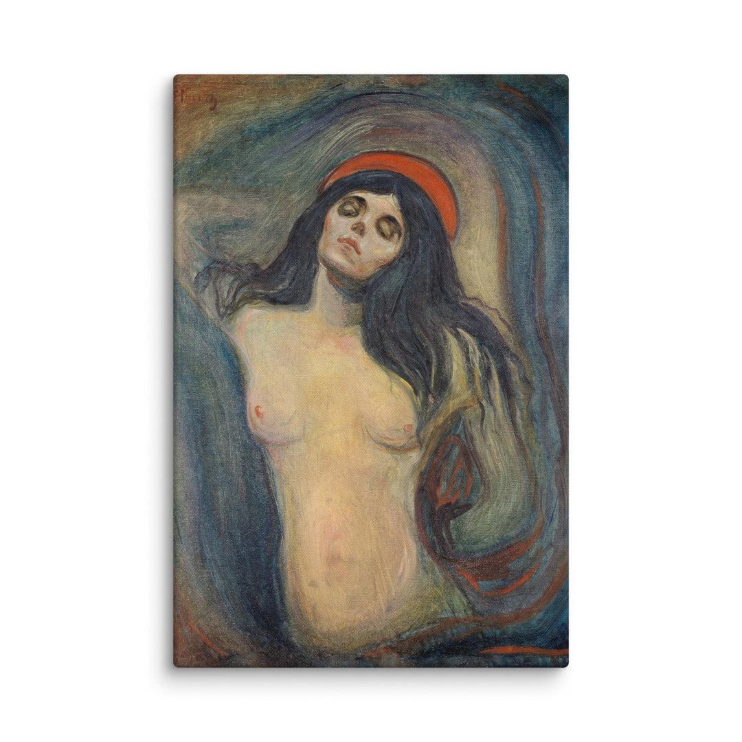 Leinwand - Edvard Munch, Madonna ohne Rahmen / 51x76 cm (20″×30″) artlia