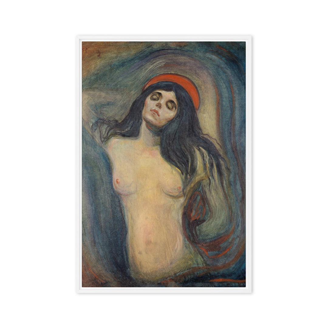 Leinwand - Edvard Munch, Madonna Weiß / 61x91 cm (24″×36″) artlia