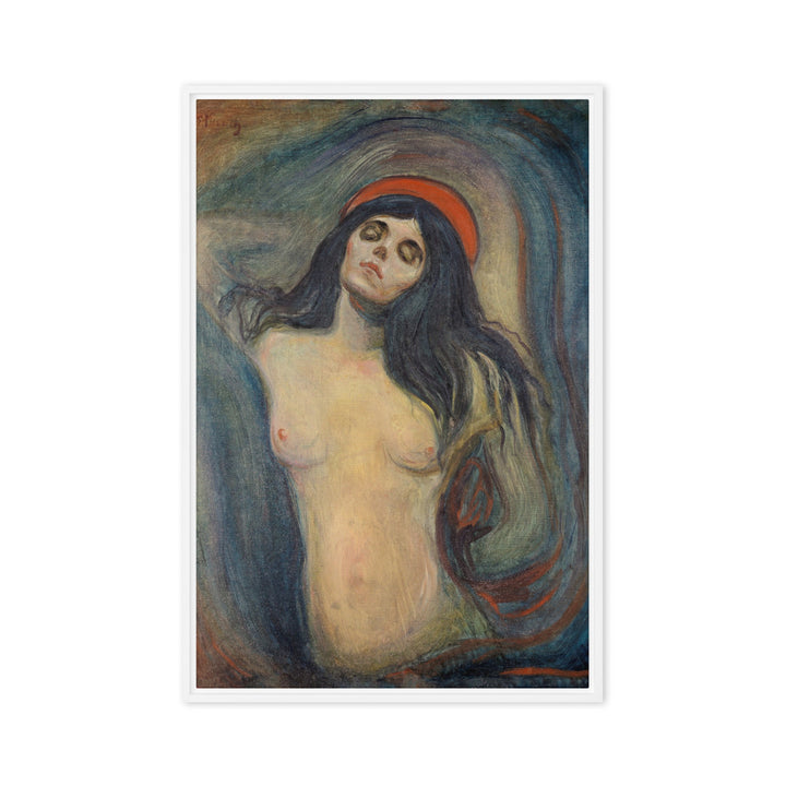 Leinwand - Edvard Munch, Madonna Weiß / 61x91 cm (24″×36″) artlia
