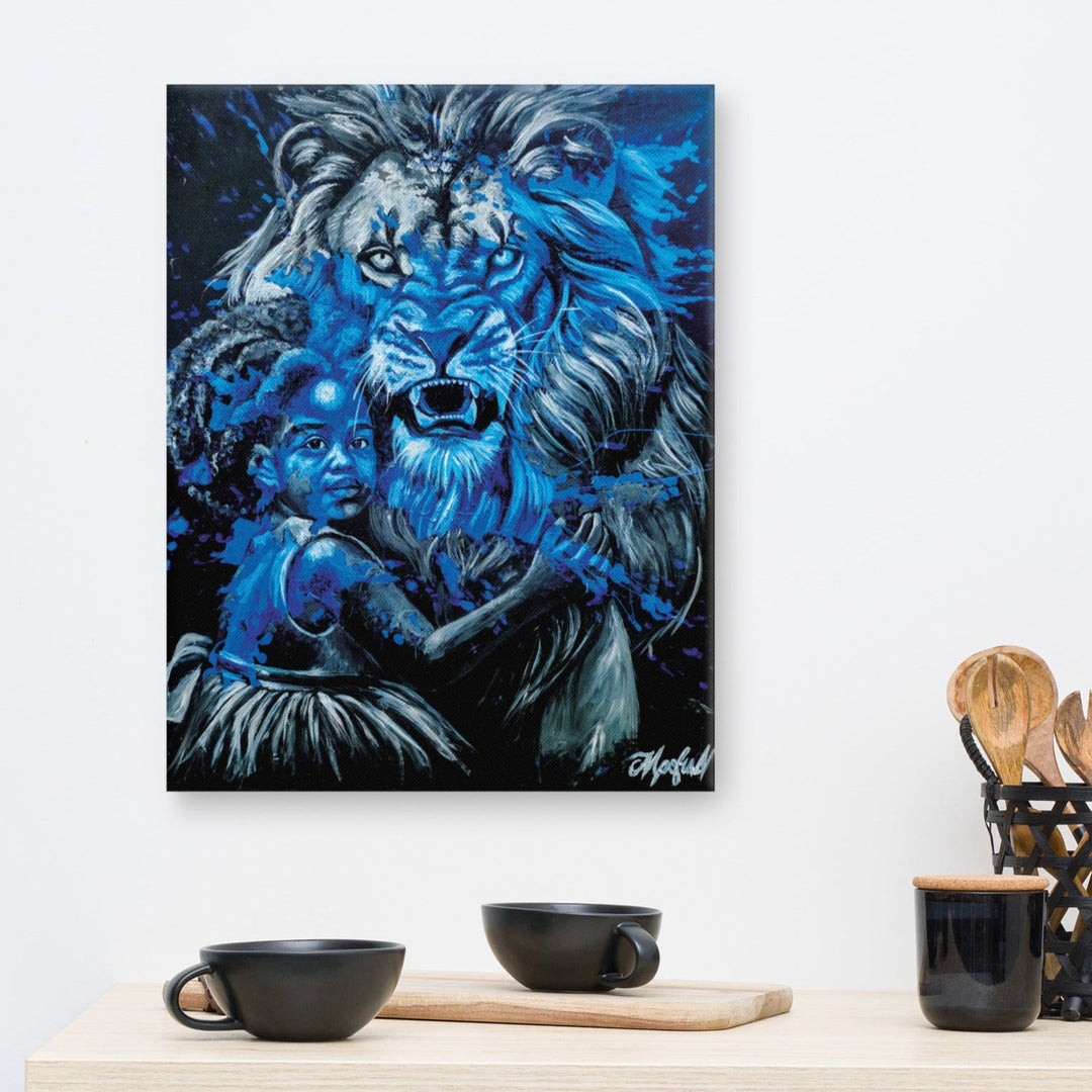 Leinwand - Fierce Guardian, Nokuthula M Mpofu artlia