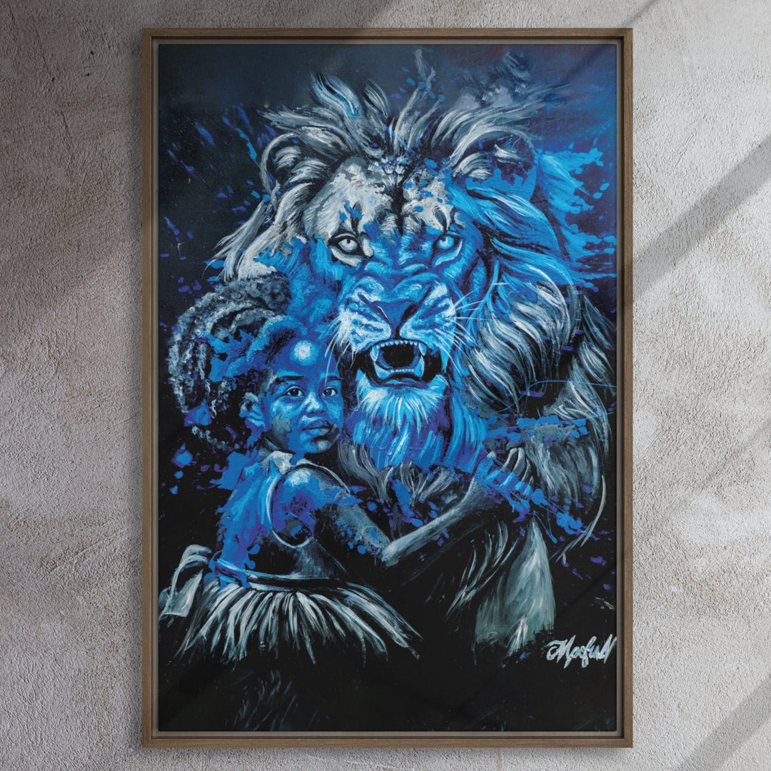 Leinwand - Fierce Guardian, Nokuthula M Mpofu artlia