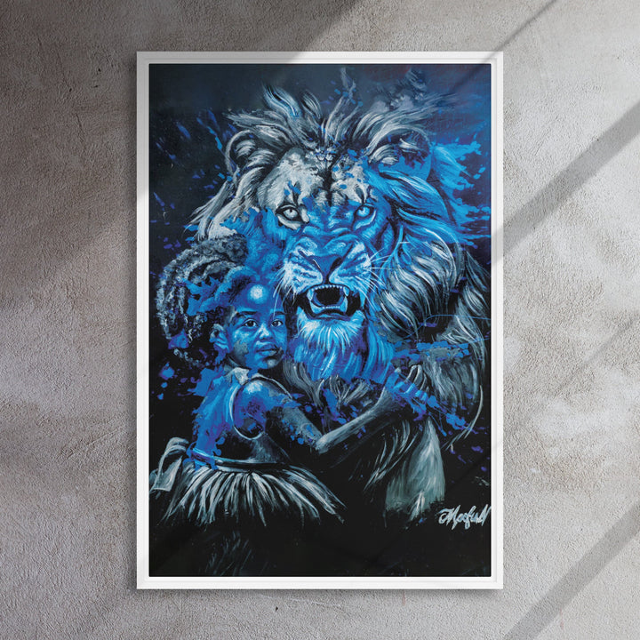 Leinwand - Fierce Guardian, Nokuthula M Mpofu artlia