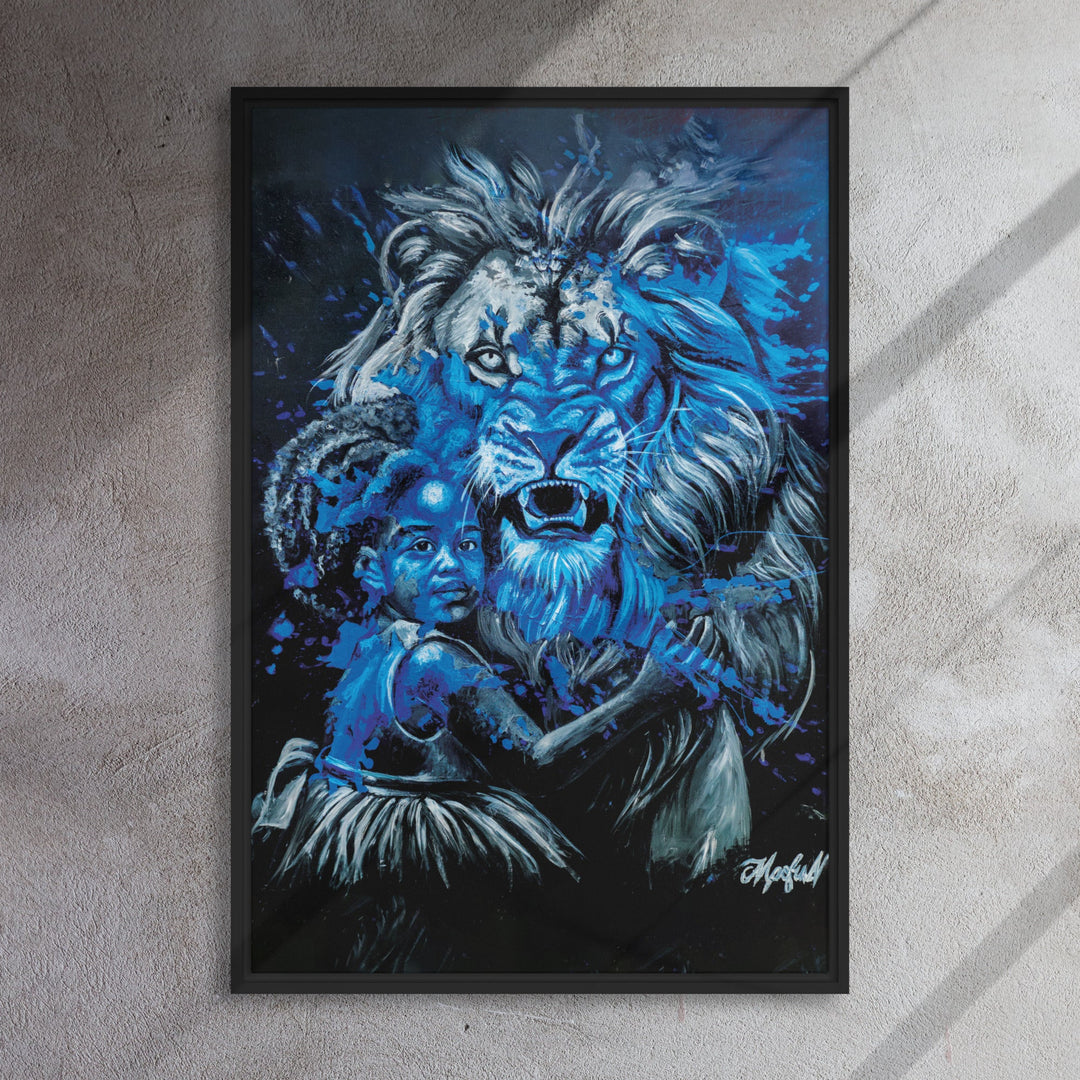 Leinwand - Fierce Guardian, Nokuthula M Mpofu artlia