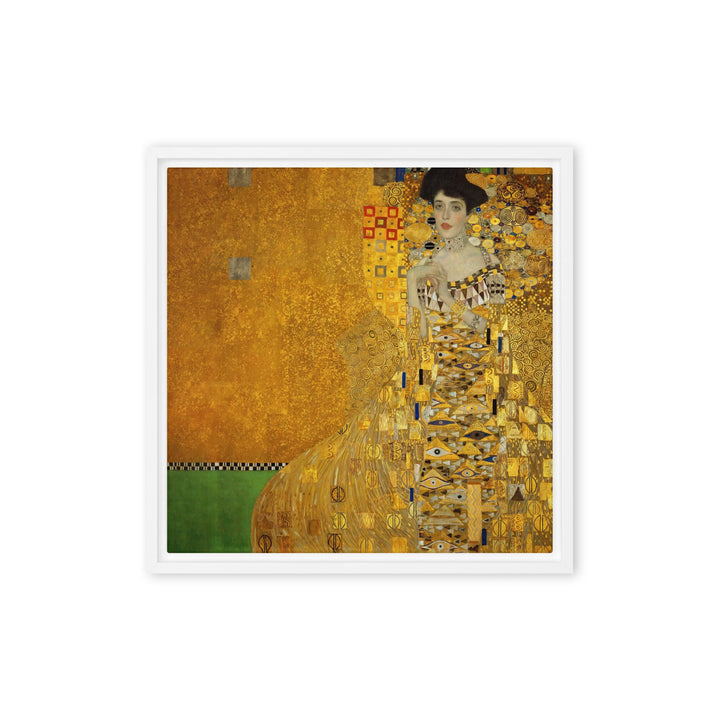 Leinwand - Gustav Klimt, Adele Bloch-Bauer Gustav Klimt Weiß / 41x41 cm (16″×16″) artlia