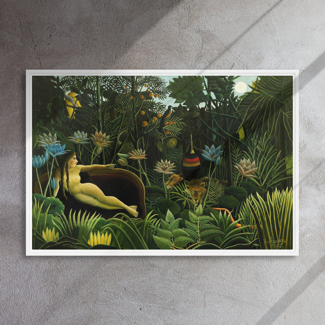 Leinwand - Henri Rousseau, Der Traum Henri Rousseau artlia