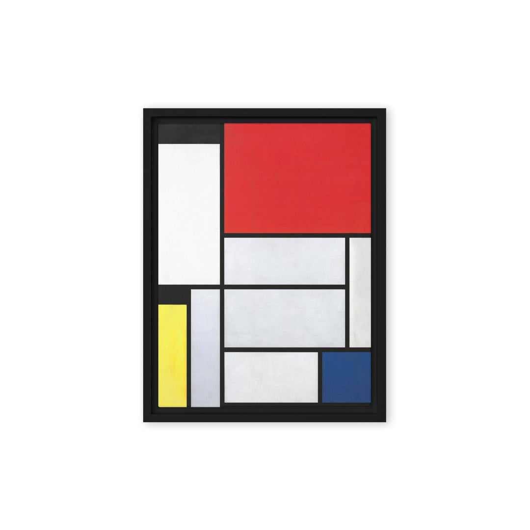 Leinwand - Mondrian, Tableau I Piet Mondrian Schwarz / 31x41 cm (12″×16″) artlia