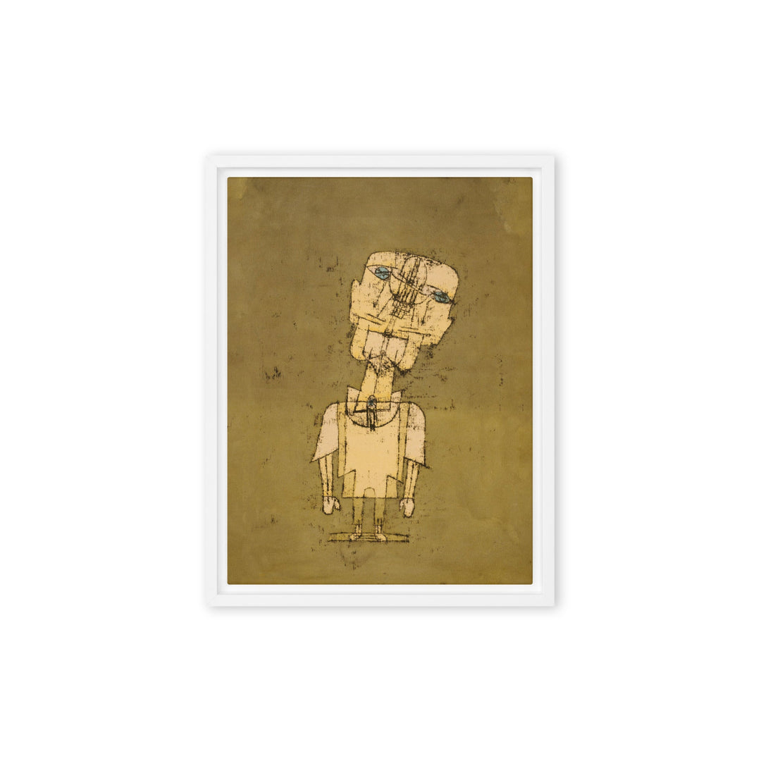 Leinwand - Paul Klee, Gespenst eines Genies Ghost of a Genius Paul Klee Weiß / 31x41 cm (12″×16″) artlia