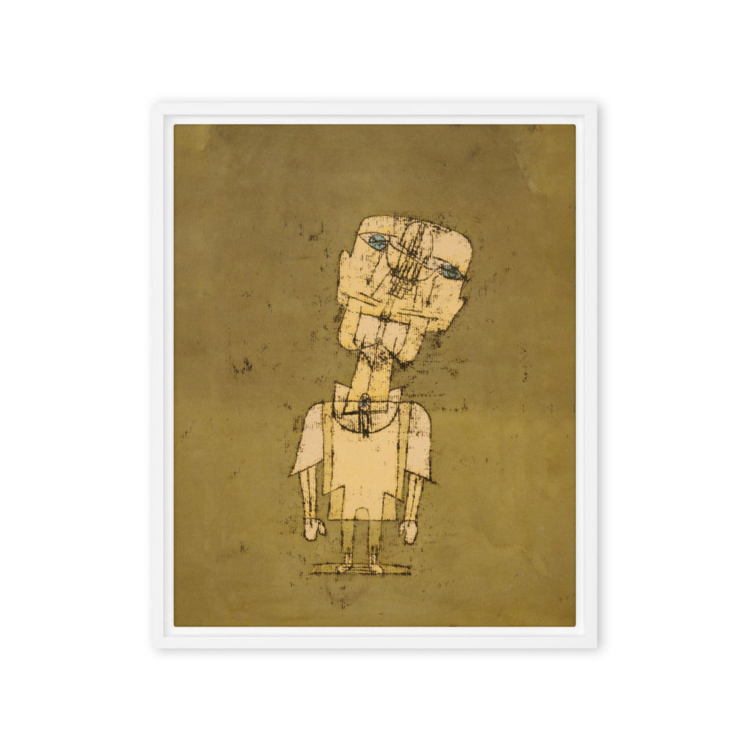 Leinwand - Paul Klee, Gespenst eines Genies Ghost of a Genius Paul Klee Weiß / 41x51 cm (16″×20″) artlia